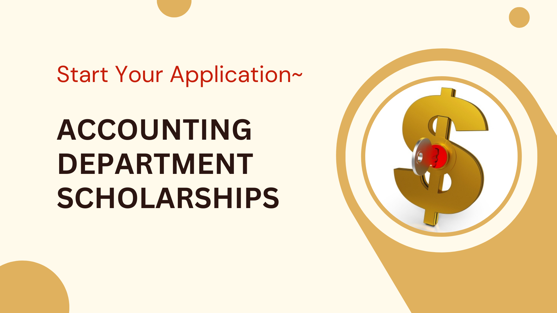 Featured image for “Application for the Scholarships Offered by Department of Accounting of 112 Academic Year Now Begins”