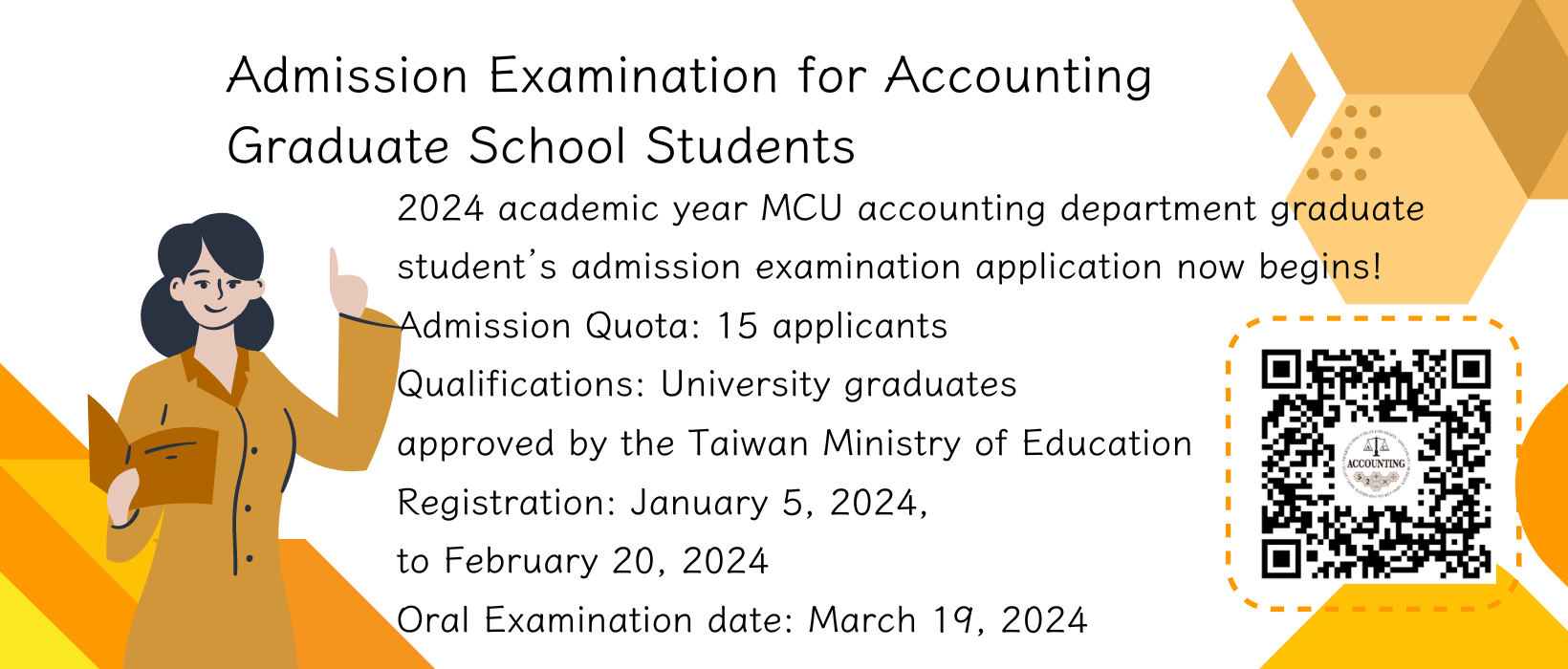 Featured image for “Admission Examination for Accounting Graduate School Students”