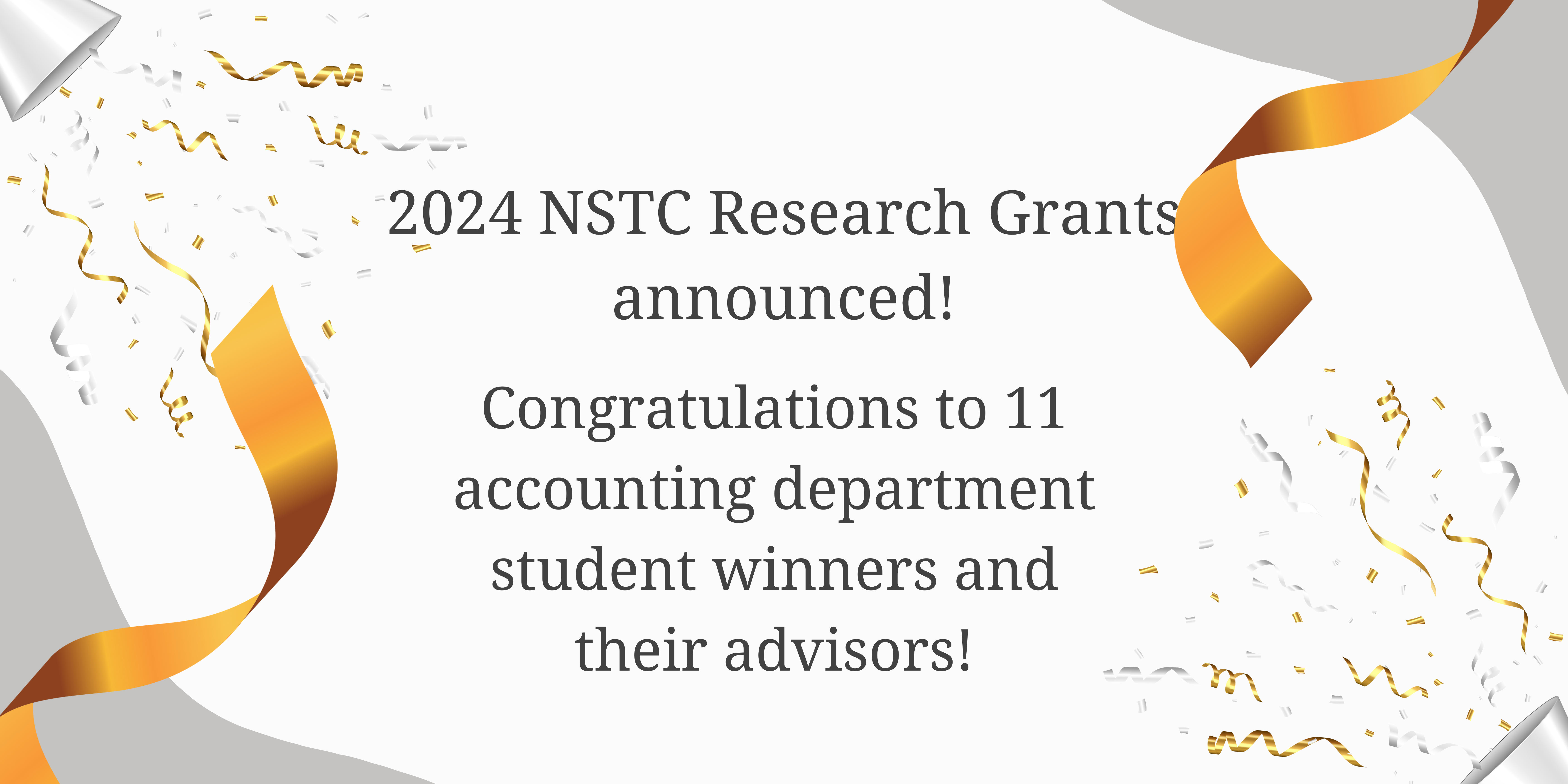 Featured image for “Congratulations for Winning the 2024 NSTC Research Grant for University Students and Setting a New Record High”